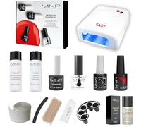 MesaudaMNP Starter Kit Gel Polish Senza TPO - Kit Semipermanente Unghie con Fornetto UV - Omaggio Olio Cuticole Altéax® - Completo di Accessori ed Istruzioni