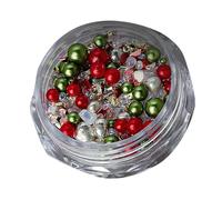 Mescolare perline e strass con retro piatto per il fai da te per tazze scarpe unghie arte dimensioni miste perline per nail art gemme