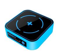 Mescolare Uniformemente Mini miscelatore magnetico portatile for esperimenti da laboratorio for studenti, agitazione silenziosa, velocità variabile continua(Blauw)