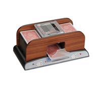 Relaxdays Mescolatore per carte 2 mazzi automatico professionale