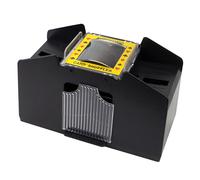 Mescolatore Automatico di Carte Da Poker a 4 Mazzi Nero