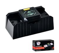 Mescolatore automatico di carte, Mescolatore automatico di carte da gioco - Mescolatori di carte da casinò a 2 mazzi | Mescolatore di poker elettrico a batteria a 2 mazzi, mescolatore di carte da gioc