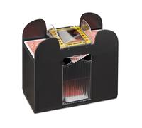 Mescolatore automatico per 6 mazzi di carte 18 cm 4 batterie 302 carte