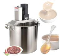 Mescolatore automatico per pentole, in acciaio inox, con doppia paletta per preparare marmellate e salse