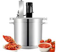 Mescolatore automatico per pentole, miscelatore elettrico per marmellate e salse, raschietto per miscelazione a 4 lame, ideale per zuppe e salse, capacità fino a 60 l