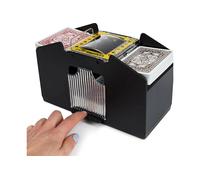 MESCOLATORE CARTE AUTOMATICO 4 MAZZI DI CARTE POKER GIOCO MESCOLA A BATTERIA