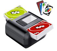 Mescolatore Carte Automatico Elettrico per 1-2 Mazzi - Modalità AUTO/Manuale - Batteria 2000mAh Ricaricabile USB-C Silenzioso - Compatibile con Poker, Blackjack, UNO, Texas Hold'em, Skip-Bo, Phase 10