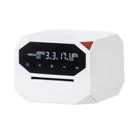 Mescolatore E Mazziere Automatico Di Carte Per 1-2 Mazzi, Macchina Da Poker Elettrica Con Base Girevole A 360°, Portatile Per Un Massimo Di 8 Giocatori white