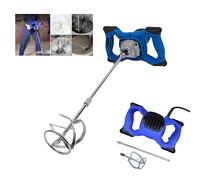 Mescolatore per cemento a 6 velocità Agitatore Industriale Professionale da 2600 W Miscelatore per Malta Mescolatore Manuale per calcestruzzo Miscelatore Sbattitore qualità industriale