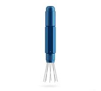 Mescolatore per espresso con lunghezza regolabile per una migliore esperienza di preparazione del caffè, perfetto per preparare il caffè italiano (blu mare)