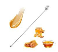 Mescolatori per caffè, strumento ergonomico in acciaio, per mescolare il miele, per caffè, latte, tè, liquori, bevande, cioccolato fuso e albume