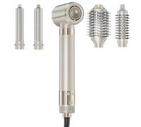 MESCOMB Hair Styler 5 in 1 & Spazzola Asciugacapelli, Asciugatura Rapida, Arricciacapelli Automatico, Crea Ricci, Volume e Lisciatura, Nessun Danno Termico con Ricci per Fare Regali