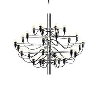 MESCXTY Candela Moderna Lampadario Isola Illuminazione a Sospensione Creativa Lampadina E14 Lampadario a Sospensione in Metallo Plafoniera per Interni Lampadario per Sala da Pranzo(30 Lights, Chrome)