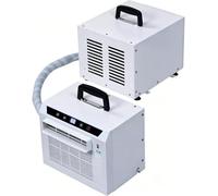 MESCXTY Condizionatore d'Aria Split da 3000 BTU con Wi-Fi e Telecomando, Timer 24 Ore, Ideale per Camera da Letto, Ufficio e Campeggio. Facile da installare, Non Richiede Montaggio.