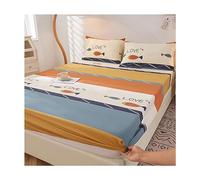 MESCXTY Lenzuolo con Angoli Queen Size Solo Jersey Knit Cozy T Shirt Come King Biancheria da Letto Copriletti Aderenti Elasticizzati in 4 direzioni Niente più scivolamenti per Il Materasso (Colore: