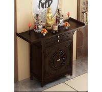 MESCXTY Tavolo Altare Buddista con Contenitore, mobiletto per la Preghiera, Tavolo per offerte Personali, piedistallo in Stile Cinese