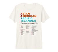 Mese del Patrimonio AAPI Asiatico Americano e degli isolani del Pacifico 2024 Maglietta Premium