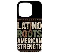 Mese del patrimonio ispanico della forza americana delle radici latine Custodia per iPhone 14 Pro
