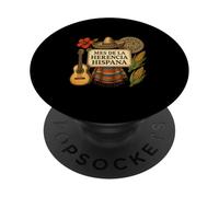 Mese del patrimonio ispanico: Mes de la Herencia Hispana PopSockets PopGrip Adesivo