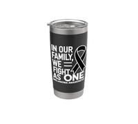 Mese della consapevolezza del cancro al melanoma Combattiamo come un unico cancro della pelle Bicchiere termico in acciaio inox doppia parete