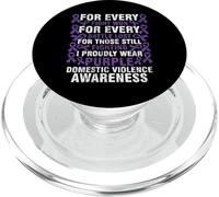 Mese Della Consapevolezza Della Violenza Domestica Regalo PopSockets PopGrip per MagSafe