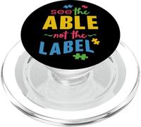 Mese della Consapevolezza dell'Autismo Mamma Papà Vedere PopSockets PopGrip per MagSafe