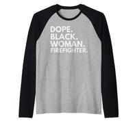 Mese della Storia dei Neri potenziati da Una Donna di Colore stupefacente Maglia con Maniche Raglan