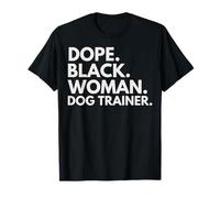 Mese della Storia dei Neri potenziato da Dope Black Dog Trainer Maglietta