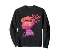 Mese della Storia delle Donne Forza Coraggio Ispirazione Felpa