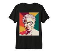 Mese della Storia Nera Angelou Black Culture Maglietta Premium