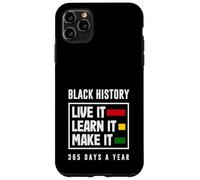 Mese della storia nera dal vivo Impara a farlo Custodia per iPhone 11 Pro Max