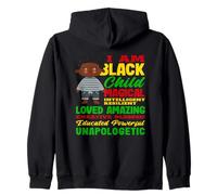 Mese della Storia Nera dei Bambini magici del Bambino Nero Felpa con Cappuccio