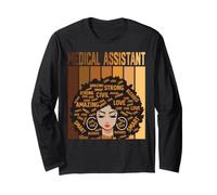 Mese della Storia Nera delle Donne afroamericane dell'assistente Medico Maglia a Manica