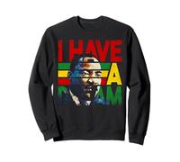 Mese della storia nera Martin Have Dream Luther King Day Felpa