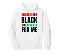 Mese della Storia Nera Melanina afroamericano Bruh Sista Kids Felpa con Cappuccio