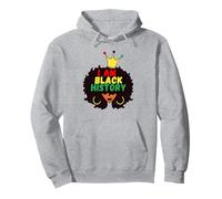 Mese della storia nera Melanina Uomini Donne Adulti Bambini Bambini Bambini Felpa con Cappuccio