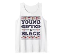 Mese della Storia Nera Mese dei Giovani Doni E Afro Africani Canotta