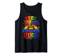 Mese dell'orgoglio alleato LGBTQI Mese Gratuito Mom Hugs Canotta