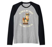 Mese dell'orgoglio LGBT Alpaca LGBTQIA+ Maglia con Maniche Raglan