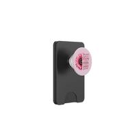 Mese di sensibilizzazione di ottobre del girasole del nastro rosa del cancro al seno PopSockets PopWallet per MagSafe