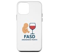 Mese di sensibilizzazione sui disturbi dello spettro alcolico fetale (FASD) Custodia per iPhone 12 mini