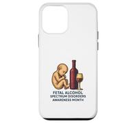 Mese di sensibilizzazione sui disturbi dello spettro alcolico fetale (FASD) Custodia per iPhone 12 mini