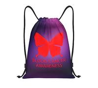 Mese di sensibilizzazione sul cancro del sangue a settembre We Wear Red Drawstring Backpack Borsa da spiaggia impermeabile Borsa da palestra Zaino da viaggio piccolo Zaino sportivo per donna Uomo