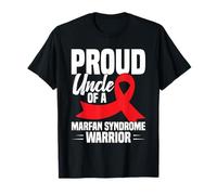 Mese di sensibilizzazione sulla sindrome di Marfan Orgoglioso della sindrome dello zio Marfan Maglietta