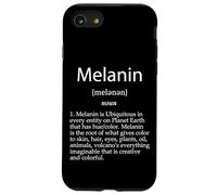 Mese educativo dell'orgoglio della storia nera della definizione di melanina Custodia per iPhone SE (2020) / 7/8
