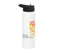 Mese Giugno 2000 Anno 2000 Retro 2000 Vintage 2000 Dal 2000 Stainless Steel Insulated Water Bottle