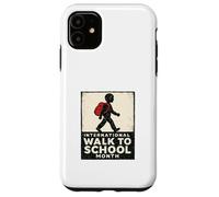 Mese internazionale della passeggiata verso la scuola Custodia per iPhone 11