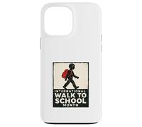 Mese internazionale della passeggiata verso la scuola Custodia per iPhone 13 Pro Max
