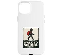 Mese internazionale della passeggiata verso la scuola Custodia per iPhone 15 Plus
