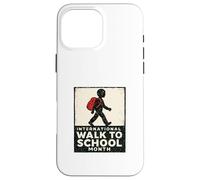 Mese internazionale della passeggiata verso la scuola Custodia per iPhone 16 Pro Max